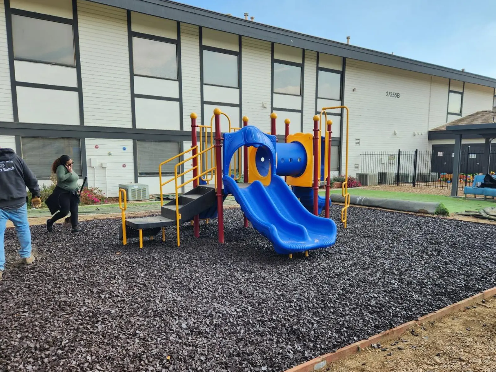 School or park surfacing